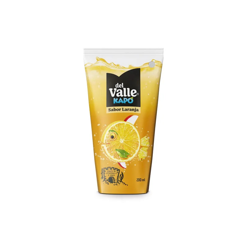 PACK 6 DEL VALLE KAPO LARANJA CARTONADO 200ML