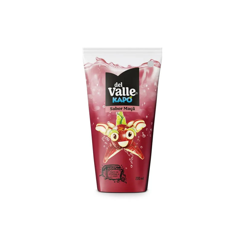 PACK 6 DEL VALLE KAPO MAÇA CARTONADO 200ML