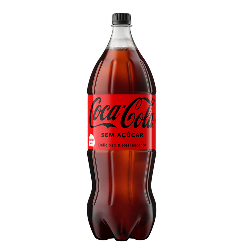 PACK 6 COCA-COLA SEM AÇUCAR GARRAFA 2L