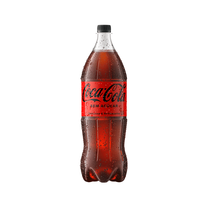 PACK 6 COCA-COLA SEM AÇUCAR GARRAFA 1,5L