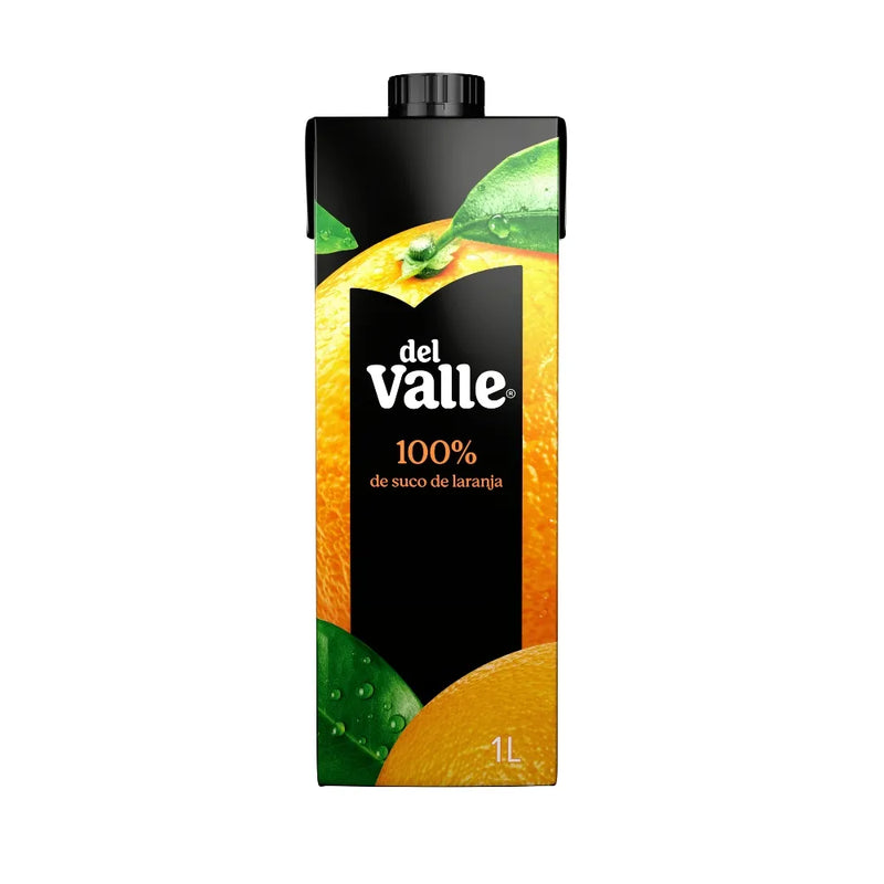 PACK 6 DEL VALLE LARANJA 100% CARTONADO 1L