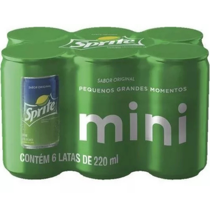 PACK 6 SPRITE ORIGINAL LATA 220ML