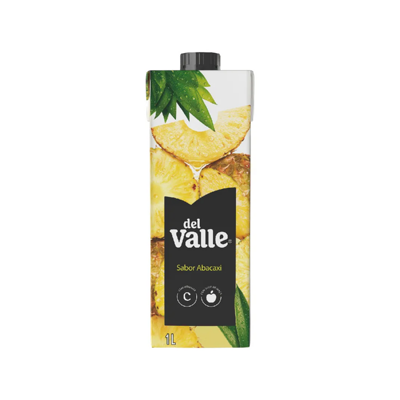 PACK 6 DEL VALLE NECTAR ABACAXI CARTONADO 1L