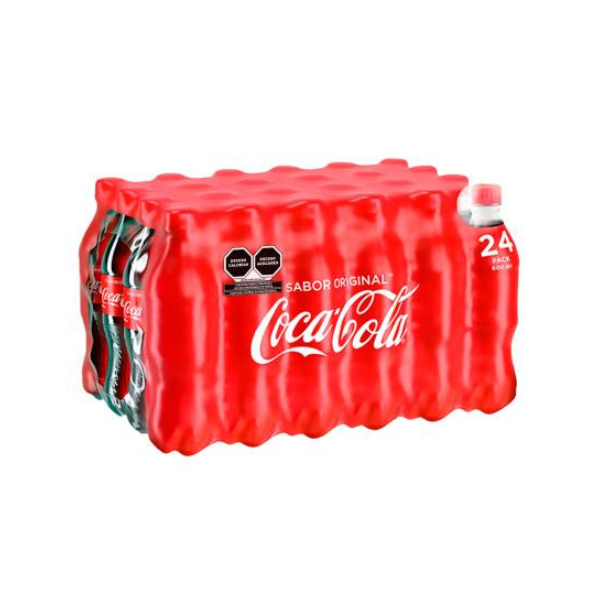 PACK 24 COCA-COLA GARRAFA 600ML