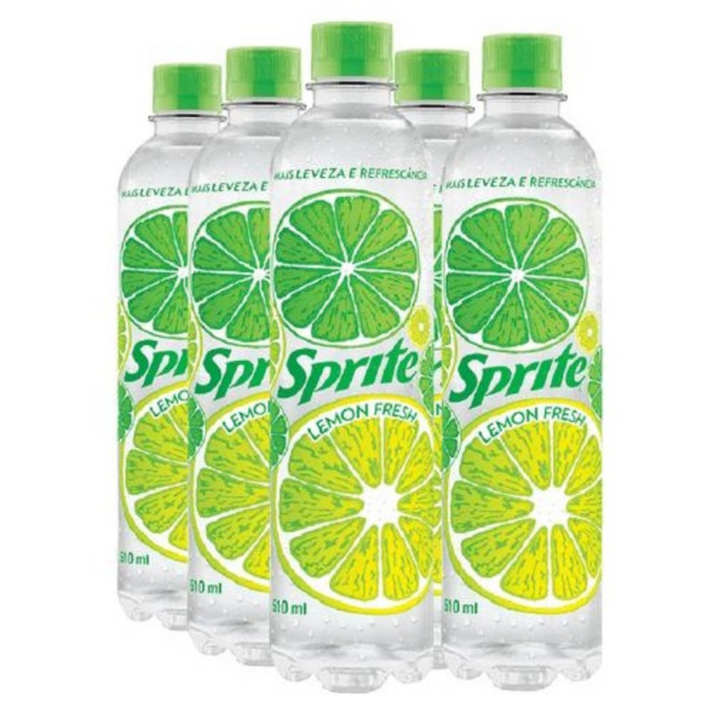 PACK 6 SPRITE LEMON FRESH GARRAFA 510ML