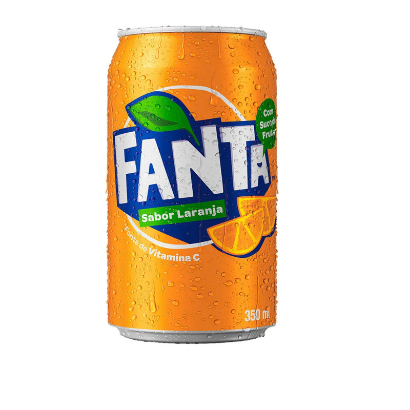 PACK 6 FANTA LARANJA LATA 350ML