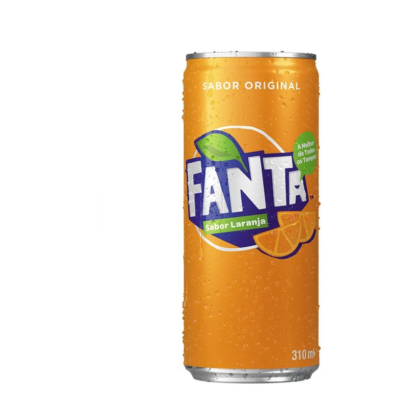 PACK 6 FANTA LARANJA LATA 310ML