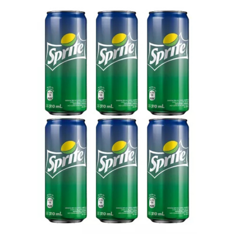 PACK 6 SPRITE ORIGINAL LATA 310ML