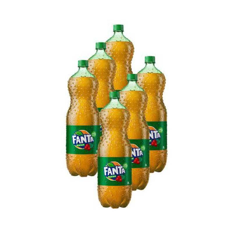 PACK 6 FANTA GUARANÁ ZERO GARRAFA 2L